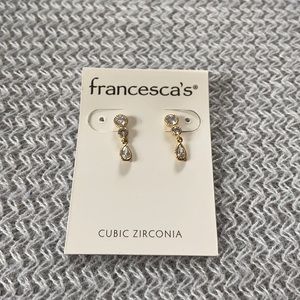 Cubic zirconia earrings